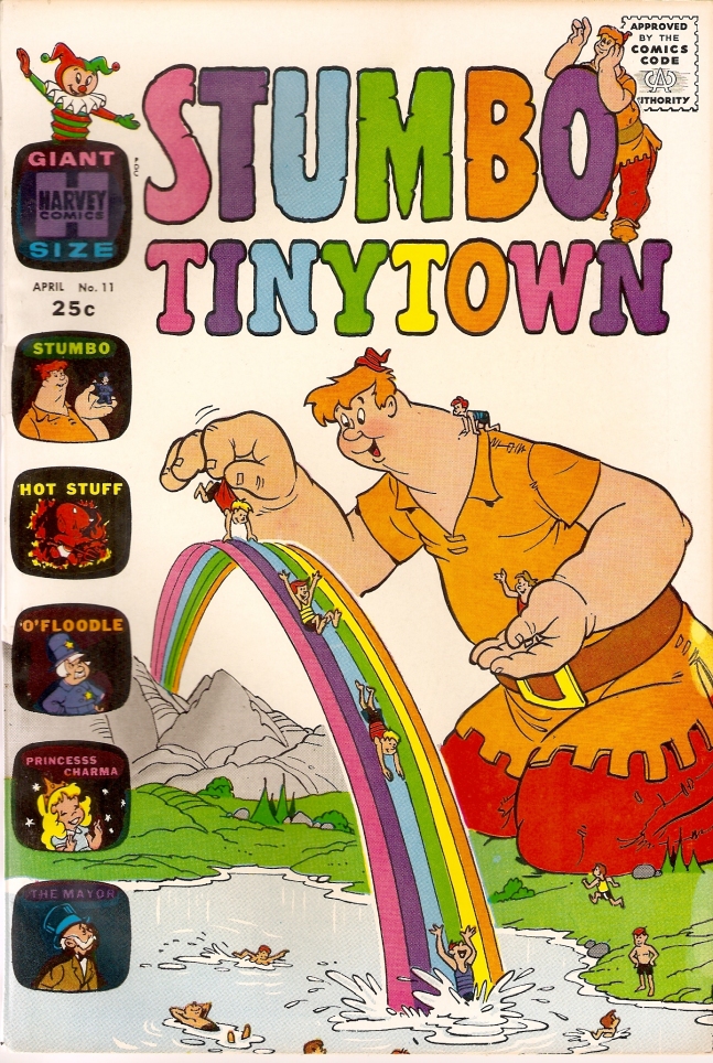 STUMBO TINYTOWN 11 (April '66). Art by Warren Kremer